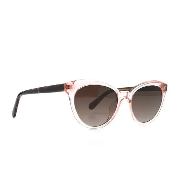 NEW KATE SPADE TAMARA/O/S 35J PINK BROWN GRADIENT AUTHENTIC SUNGLASSES - Picture 2 of 12